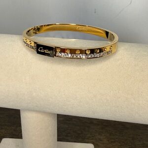 & Other Stories Gold and diamond Bracelet